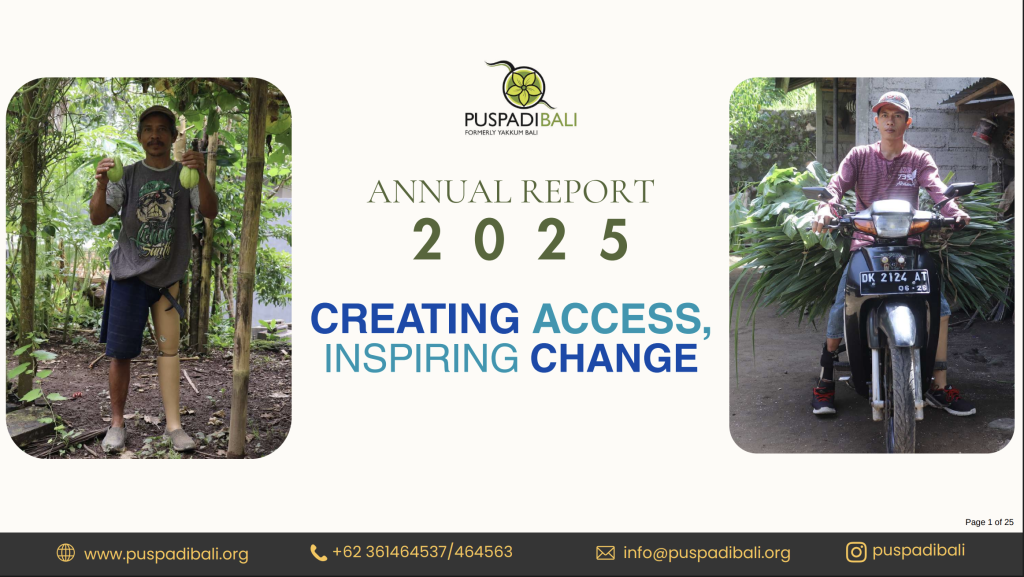 PUSPADI Bali Annual Reports 2025